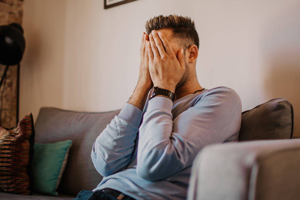 Getting support for anxiety helps with men's mental health.